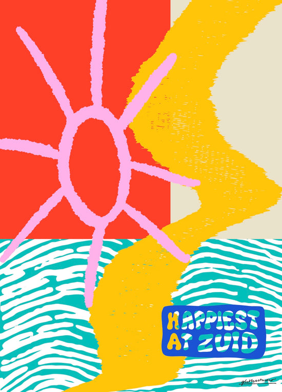 Strandpaviljoen ZUID art happiest