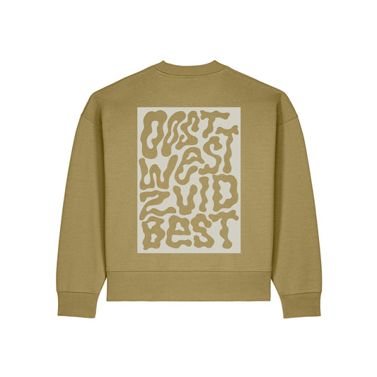ZUID Boxy Sweater – Olive
