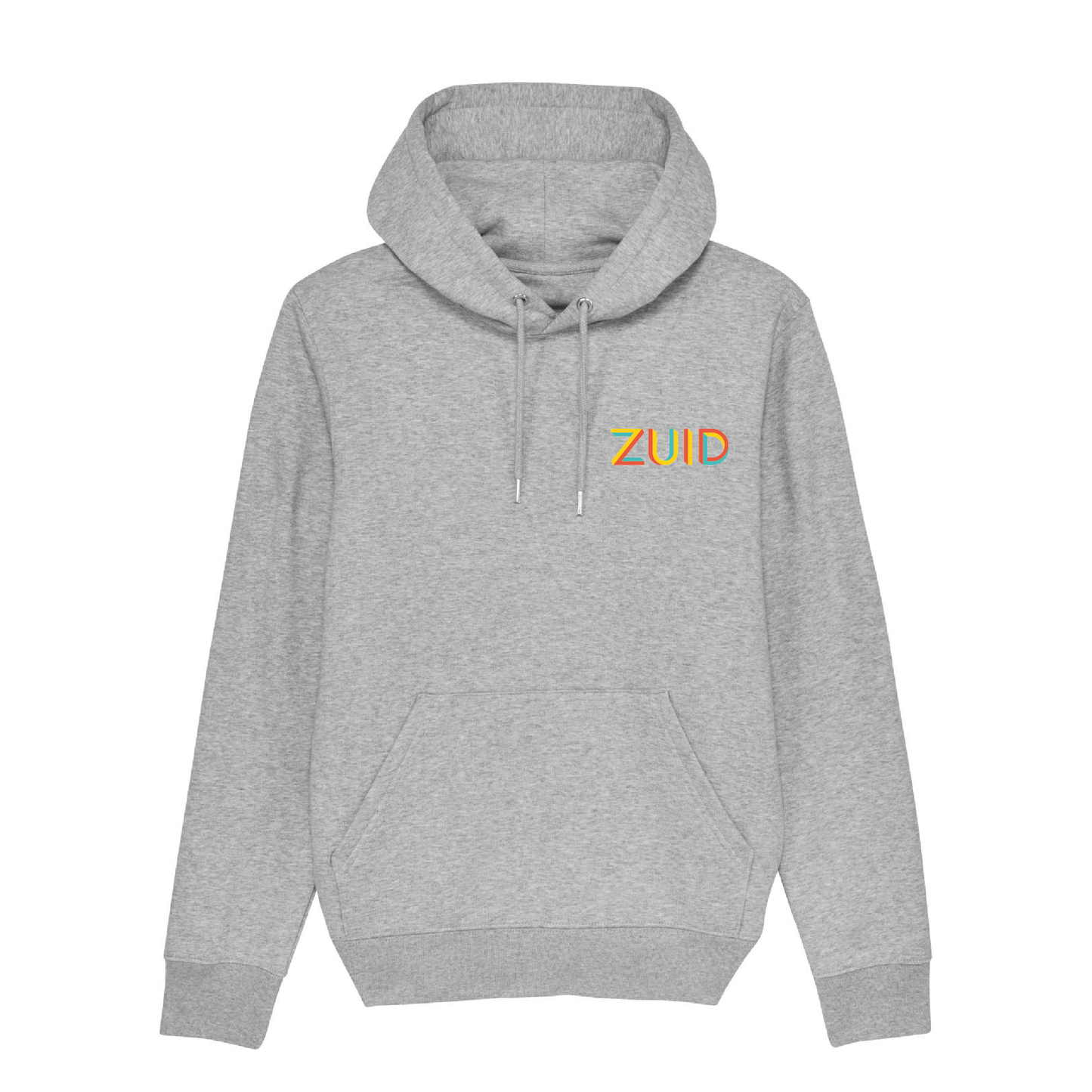 ZUID Color Heather Grey Hoodie