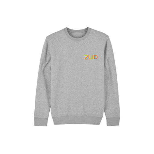 Kids Zuid Color Crewneck Heather Grey