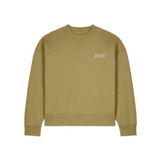 ZUID Boxy Sweater – Olive