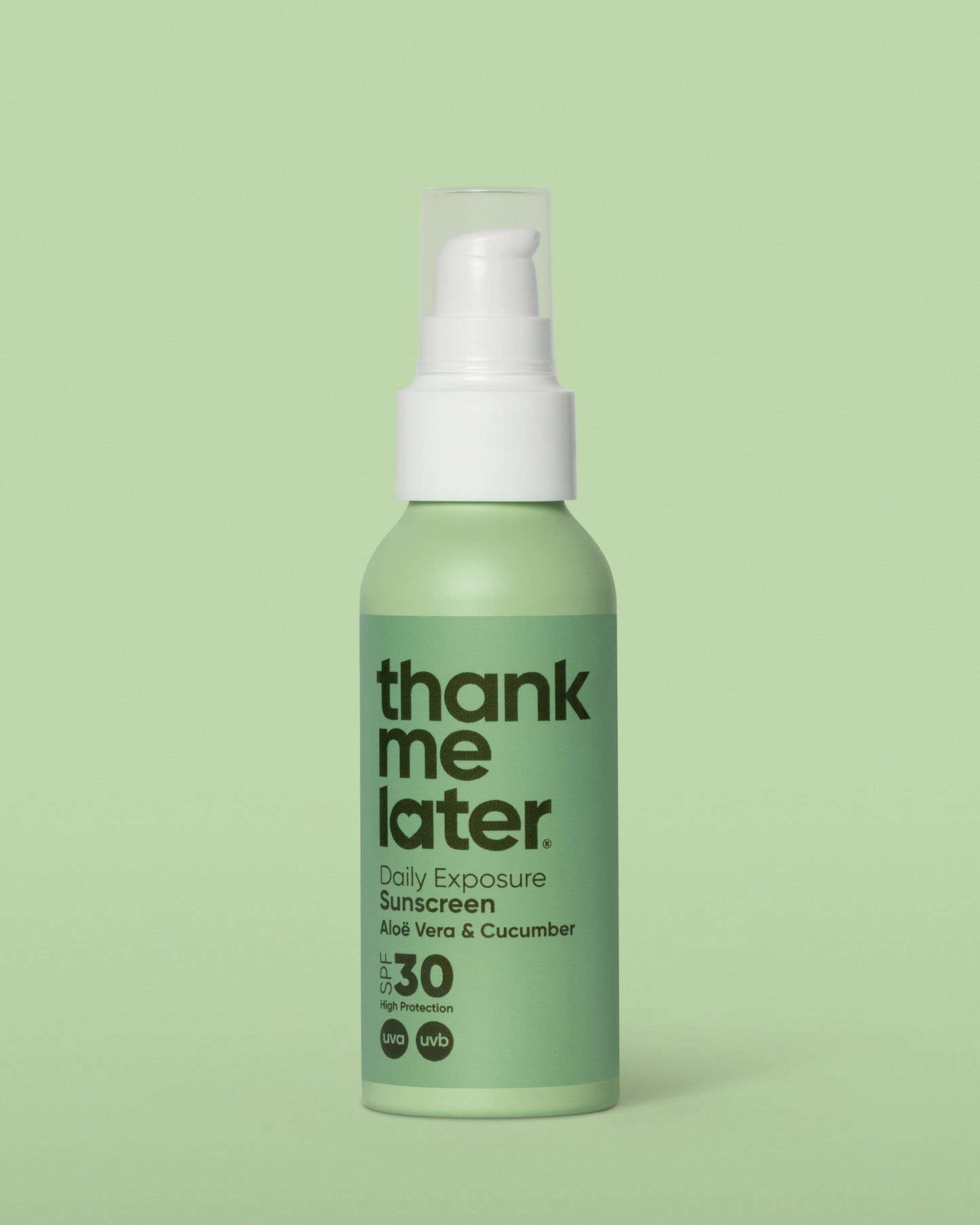 Daily Exposure Sunscreen SPF30 – Cucumber & Aloe Vera
