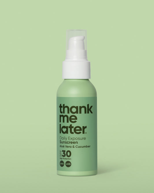 Daily Exposure Sunscreen SPF30 – Cucumber & Aloe Vera